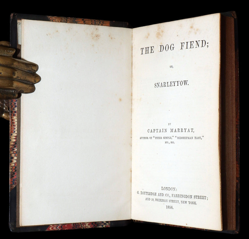 1856 Rare Captain Frederick Marryat Set - Mr. Midshipman Easy; Peter Simple; ...