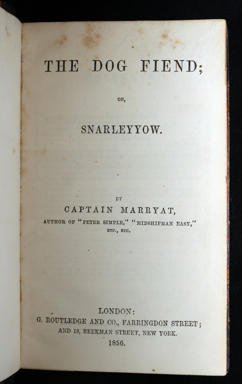 1856 Rare Captain Frederick Marryat Set - Mr. Midshipman Easy; Peter Simple; ...