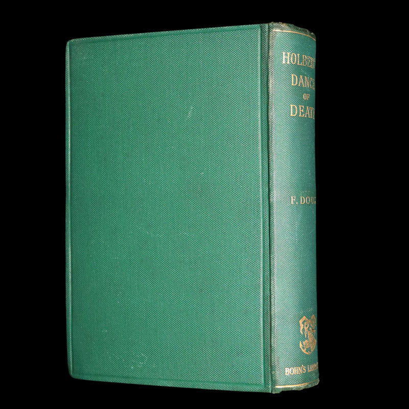 1896 Rare Book - The Dance of Death by Hans Holbein with Also his Bible Cuts