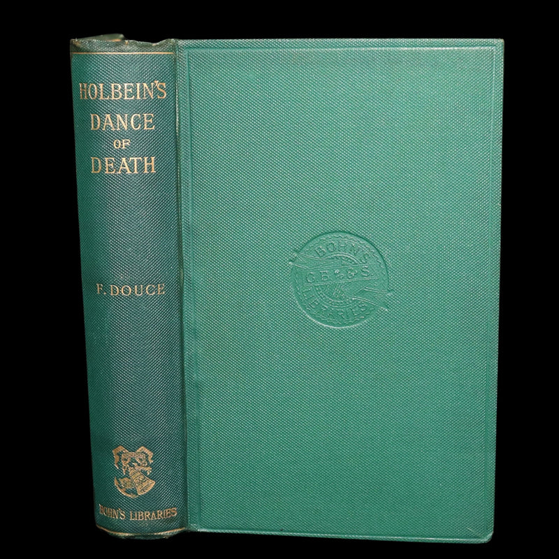 1896 Rare Book - The Dance of Death by Hans Holbein with Also his Bible Cuts