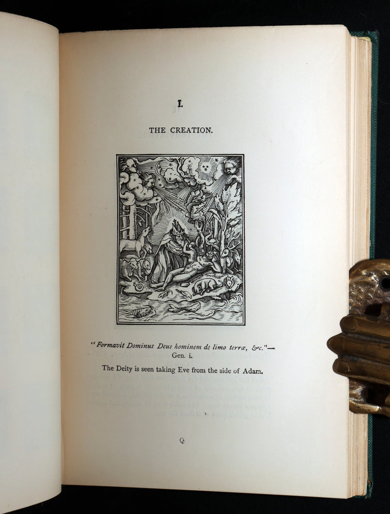 1896 Rare Book - The Dance of Death by Hans Holbein with Also his Bible Cuts