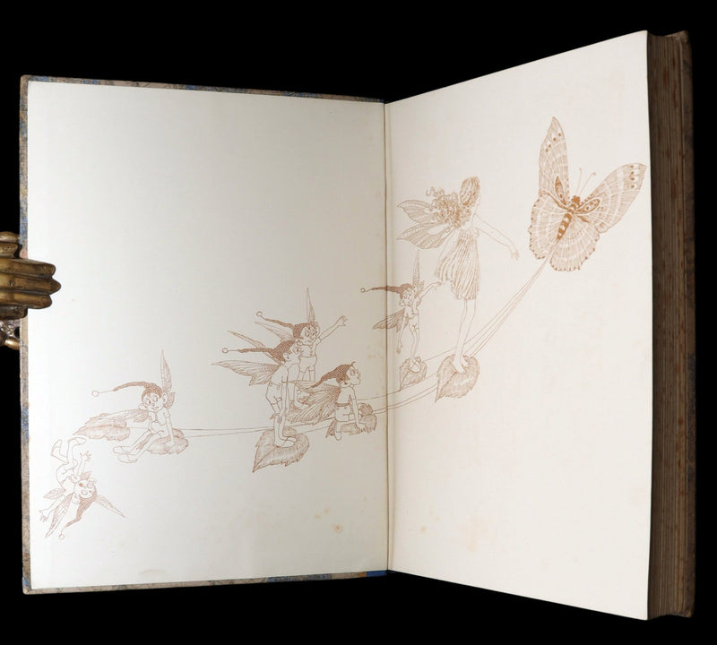 1929 Rare Book - The Little Fairy Sister Illustrated by Ida Rentoul Outhwaite