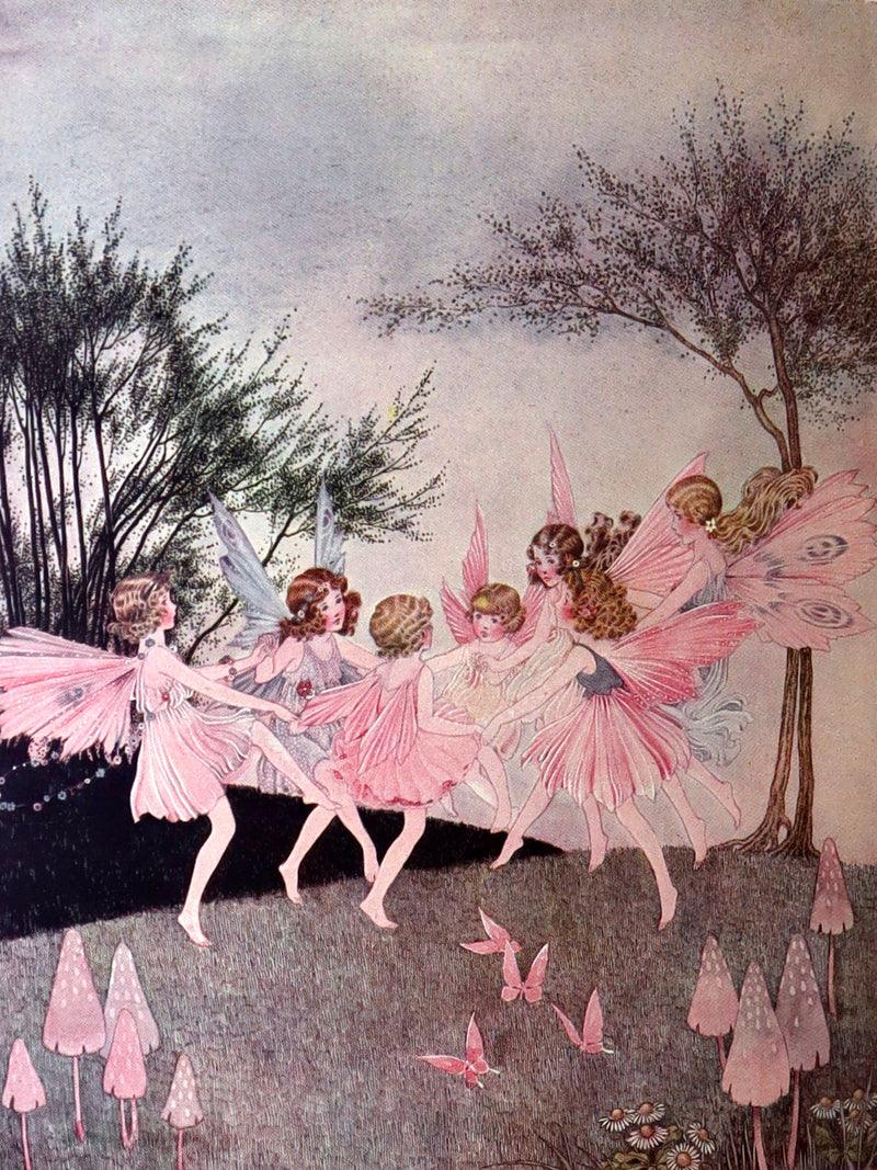1929 Rare Book - The Little Fairy Sister Illustrated by Ida Rentoul Outhwaite