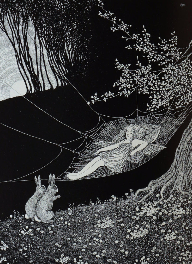 1929 Rare Book - The Little Fairy Sister Illustrated by Ida Rentoul Outhwaite