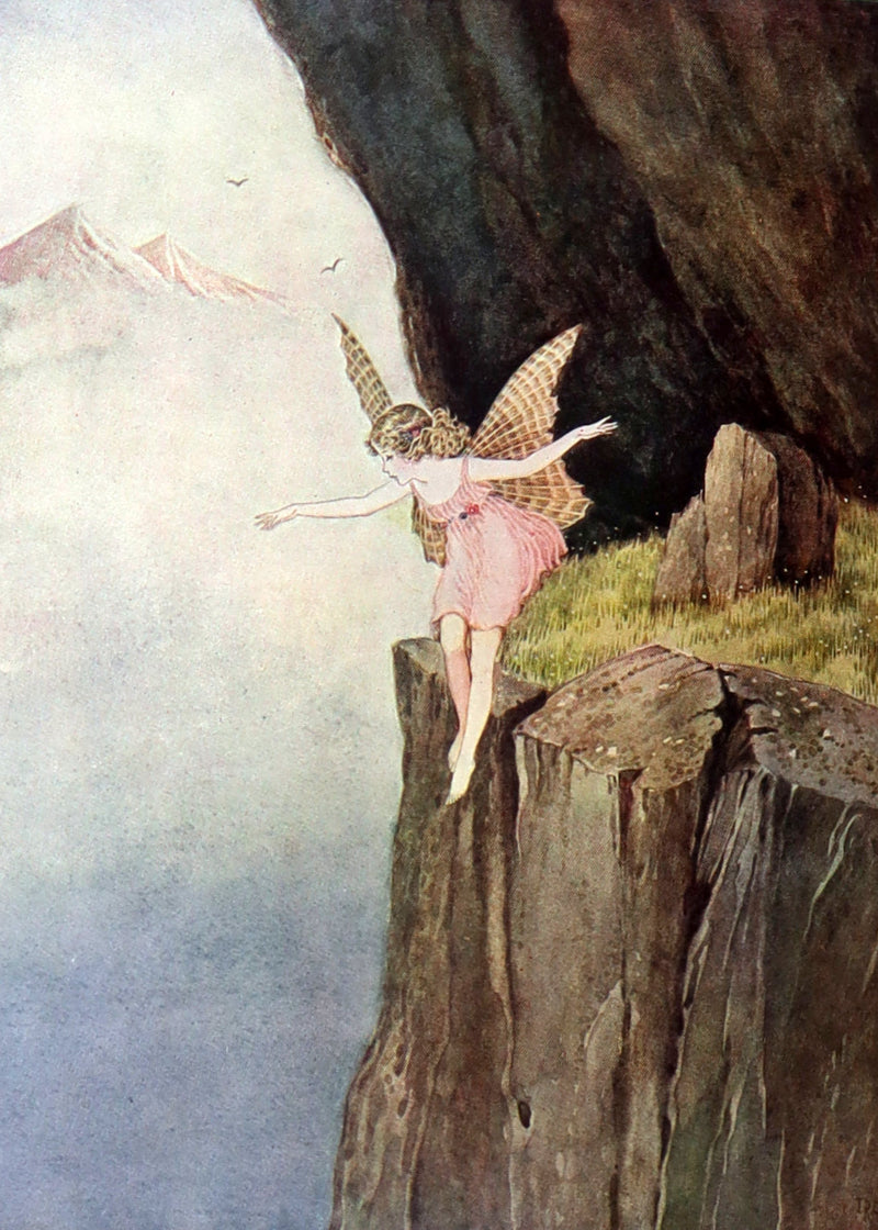 1929 Rare Book - The Little Fairy Sister Illustrated by Ida Rentoul Outhwaite