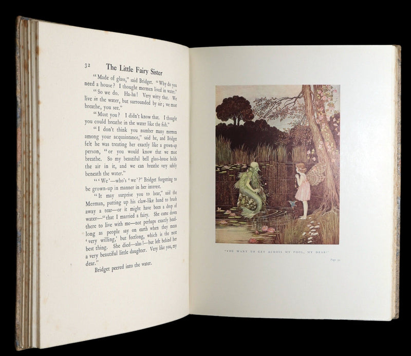 1929 Rare Book - The Little Fairy Sister Illustrated by Ida Rentoul Outhwaite
