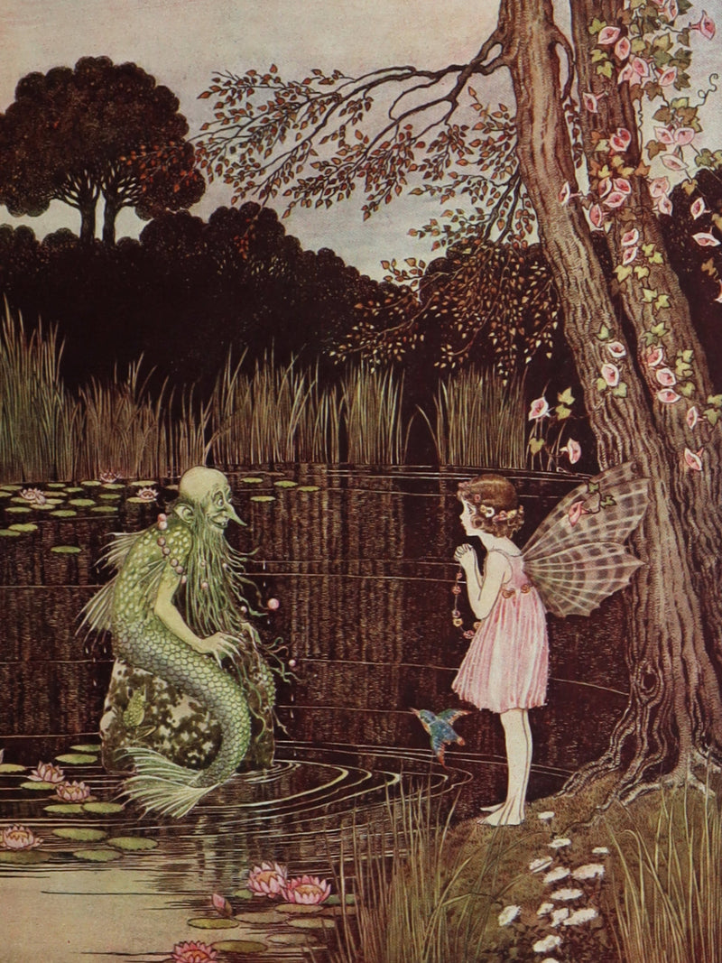 1929 Rare Book - The Little Fairy Sister Illustrated by Ida Rentoul Outhwaite