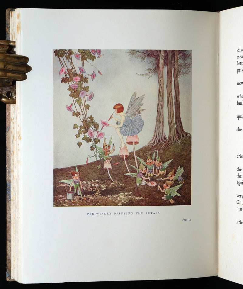 1929 Rare Book - The Little Fairy Sister Illustrated by Ida Rentoul Outhwaite