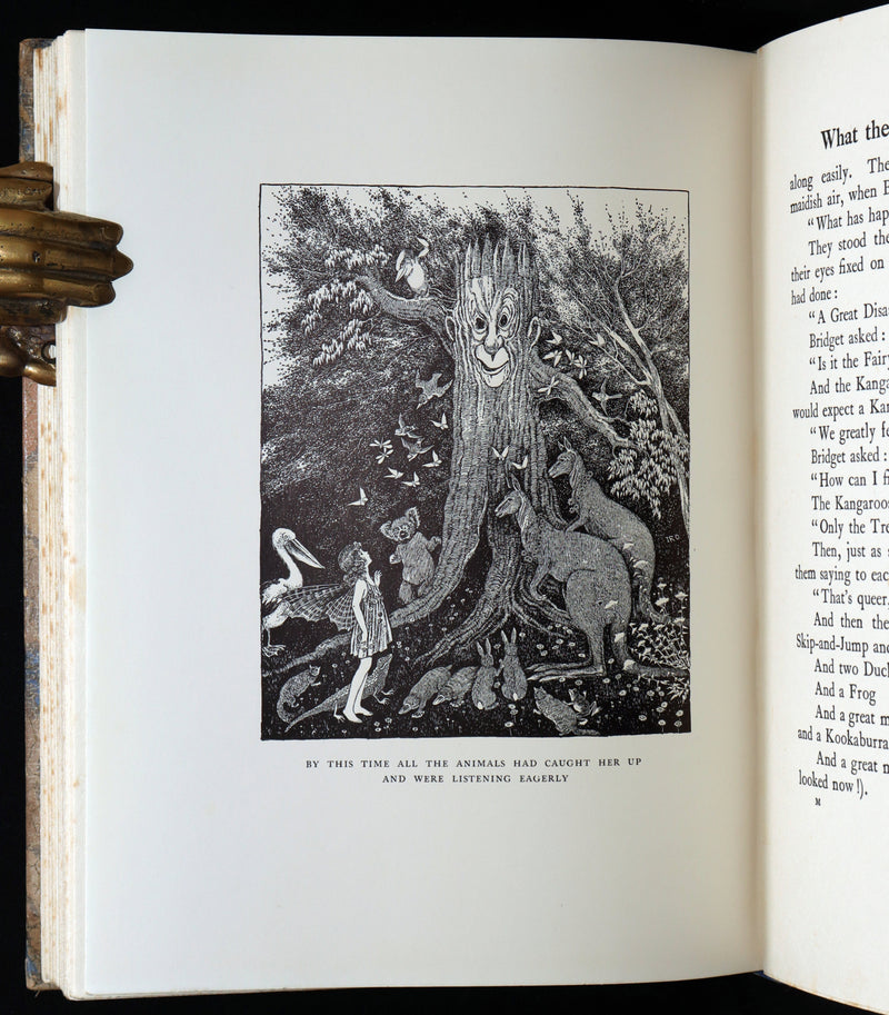 1929 Rare Book - The Little Fairy Sister Illustrated by Ida Rentoul Outhwaite