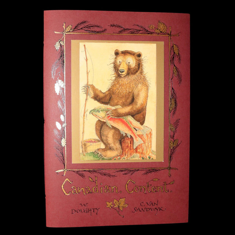 2009 Rare Signed Book - Canadian Content by Charles van Sandwyk