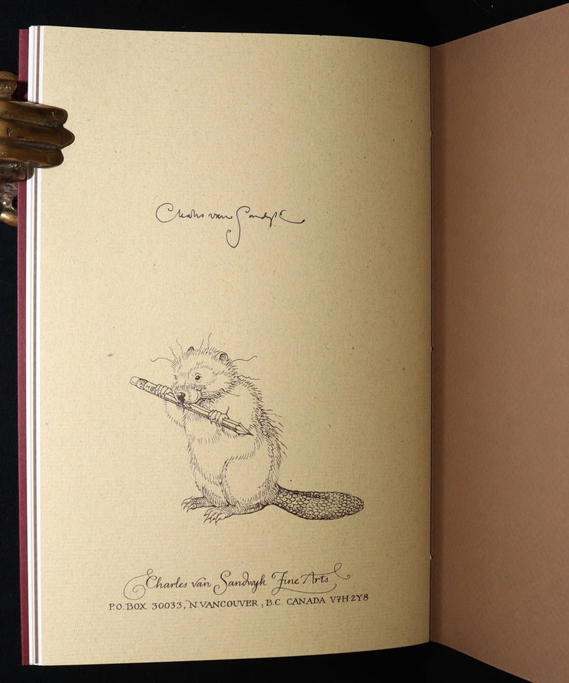 2009 Rare Signed Book - Canadian Content by Charles van Sandwyk