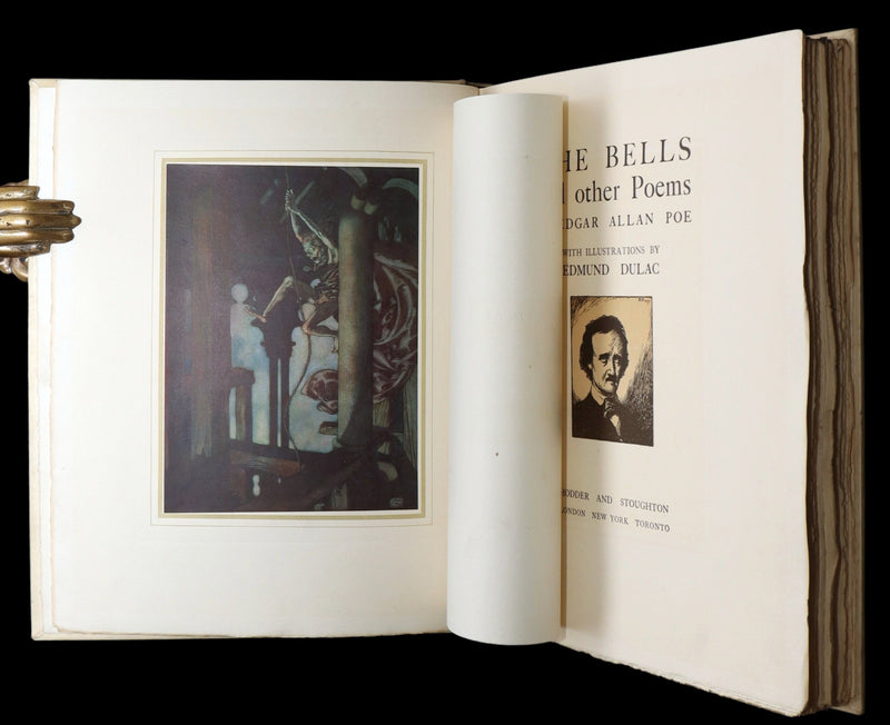 1912 Signed Limited Edition Edmund Dulac - The Bells by Edgar Allan Poe