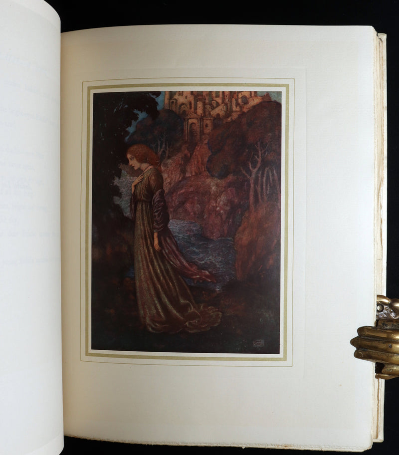 1912 Signed Limited Edition Edmund Dulac - The Bells by Edgar Allan Poe