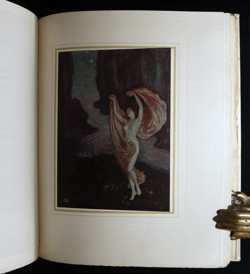 1912 Signed Limited Edition Edmund Dulac - The Bells by Edgar Allan Poe