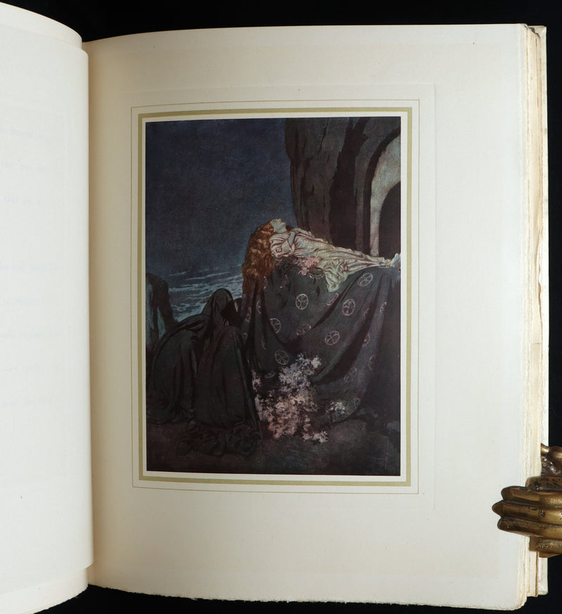 1912 Signed Limited Edition Edmund Dulac - The Bells by Edgar Allan Poe