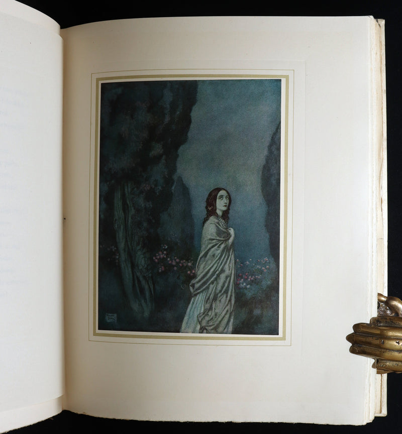 1912 Signed Limited Edition Edmund Dulac - The Bells by Edgar Allan Poe