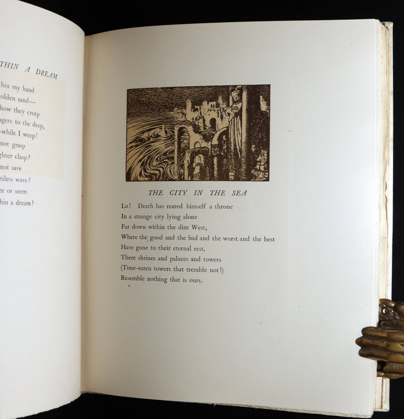 1912 Signed Limited Edition Edmund Dulac - The Bells by Edgar Allan Poe