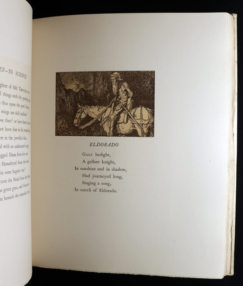 1912 Signed Limited Edition Edmund Dulac - The Bells by Edgar Allan Poe