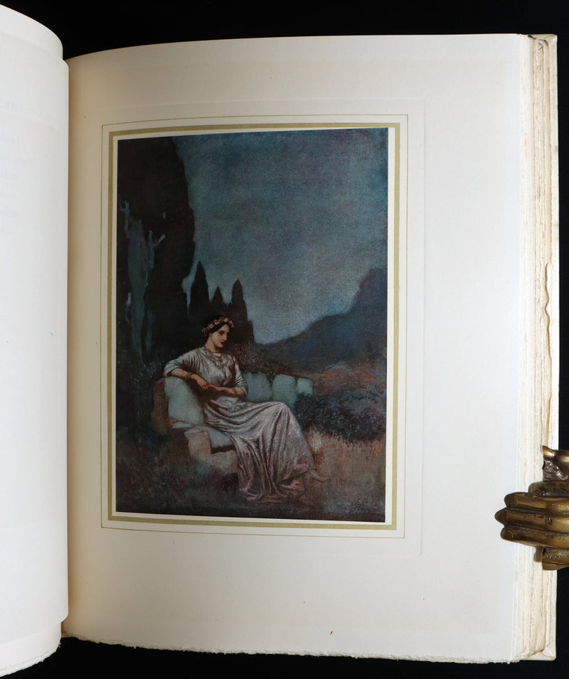 1912 Signed Limited Edition Edmund Dulac - The Bells by Edgar Allan Poe