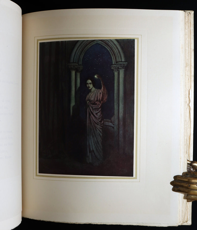 1912 Signed Limited Edition Edmund Dulac - The Bells by Edgar Allan Poe