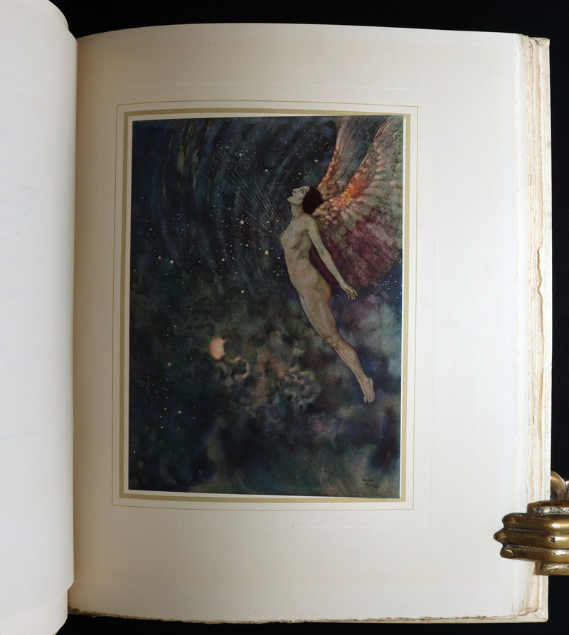 1912 Signed Limited Edition Edmund Dulac - The Bells by Edgar Allan Poe