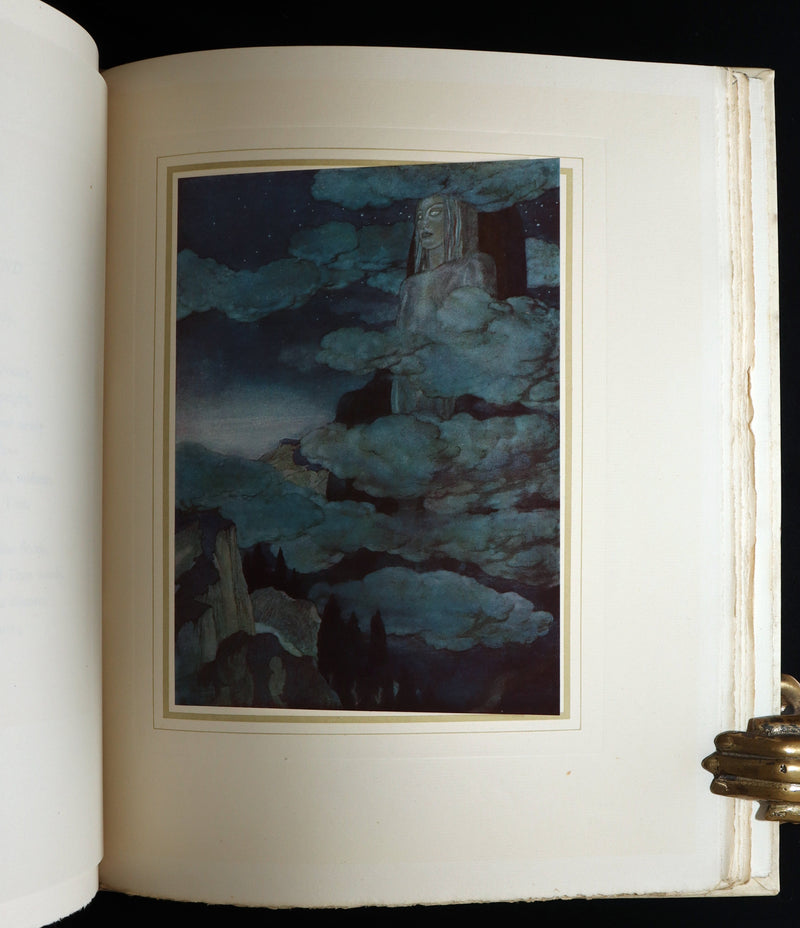 1912 Signed Limited Edition Edmund Dulac - The Bells by Edgar Allan Poe