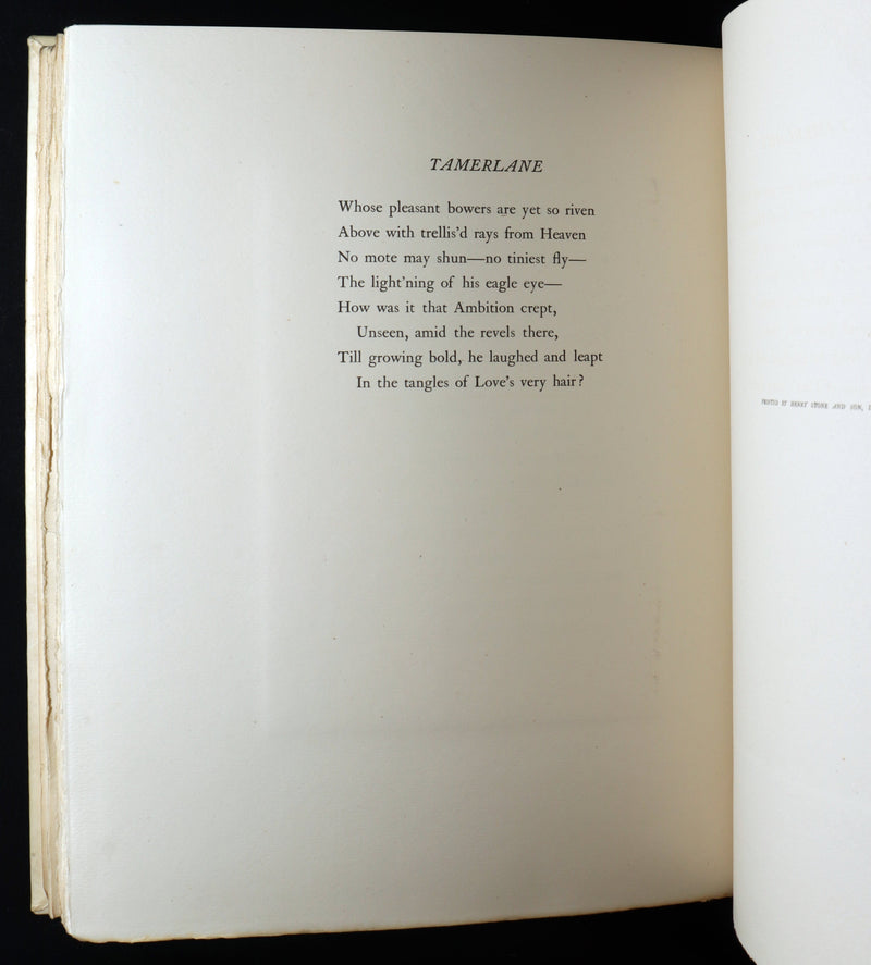 1912 Signed Limited Edition Edmund Dulac - The Bells by Edgar Allan Poe