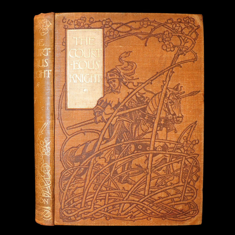 1899 Scarce First Edition - The Courteous Knight Illustrated by Robert Hope