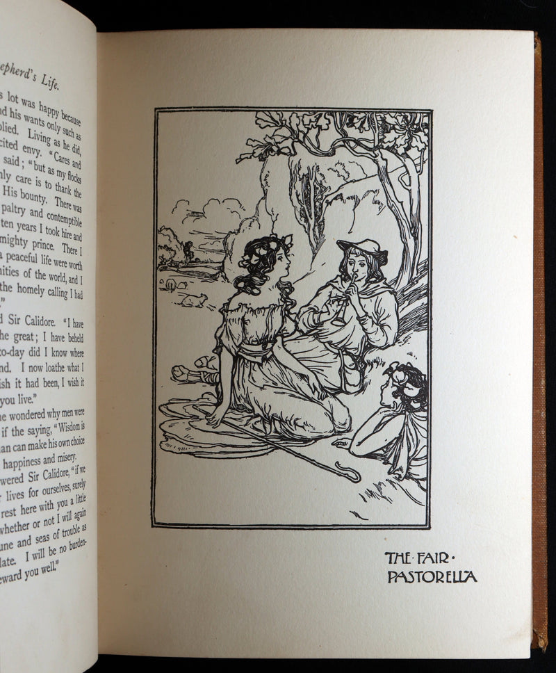 1899 Scarce First Edition - The Courteous Knight Illustrated by Robert Hope