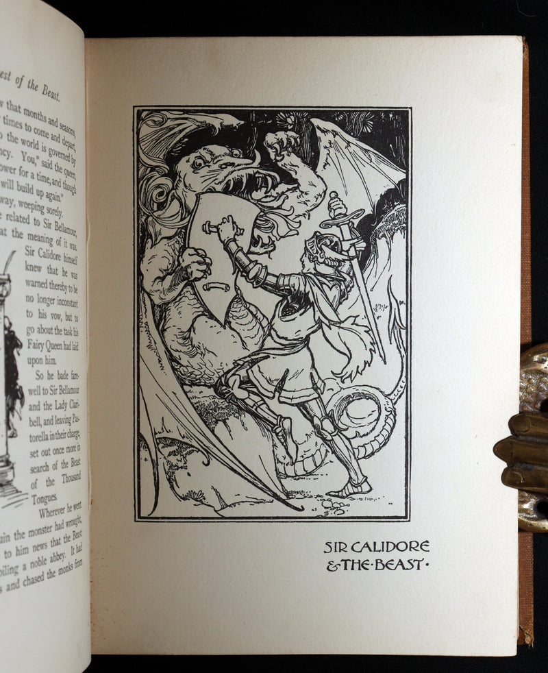 1899 Scarce First Edition - The Courteous Knight Illustrated by Robert Hope