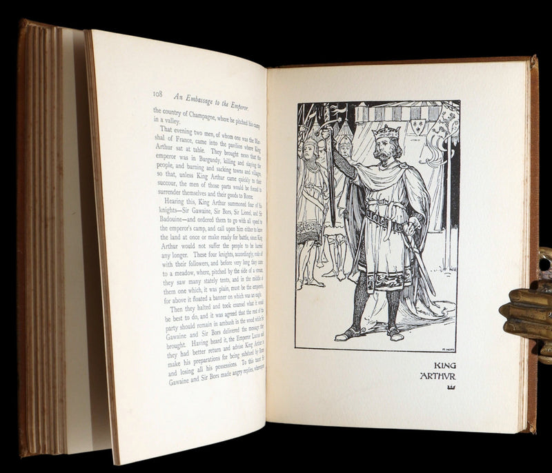 1899 Scarce First Edition - The Courteous Knight Illustrated by Robert Hope
