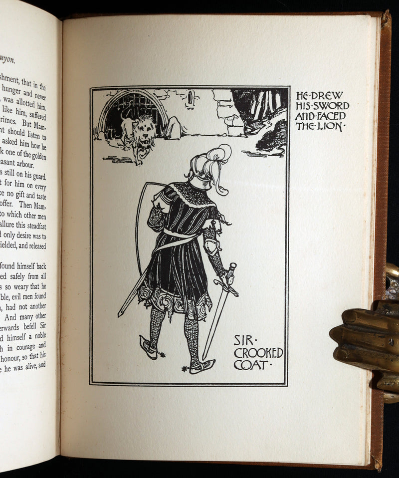 1899 Scarce First Edition - The Courteous Knight Illustrated by Robert Hope