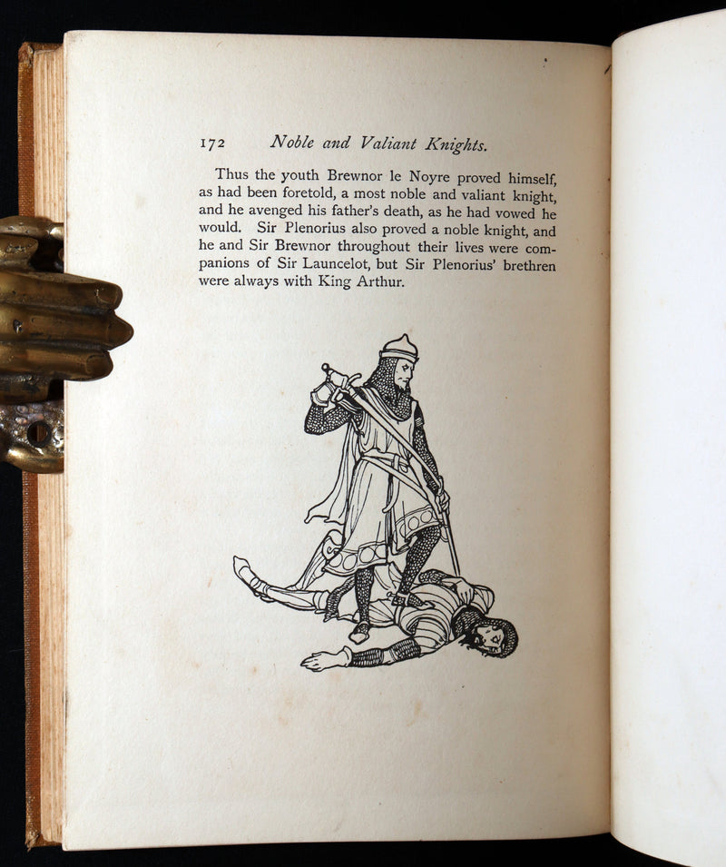 1899 Scarce First Edition - The Courteous Knight Illustrated by Robert Hope