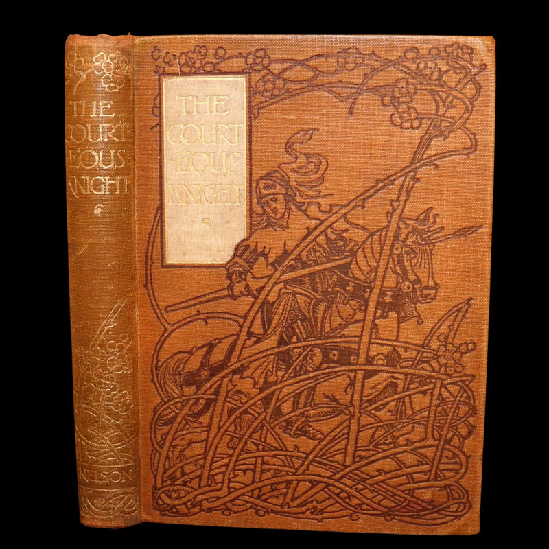 1899 Scarce First Edition - The Courteous Knight Illustrated by Robert Hope