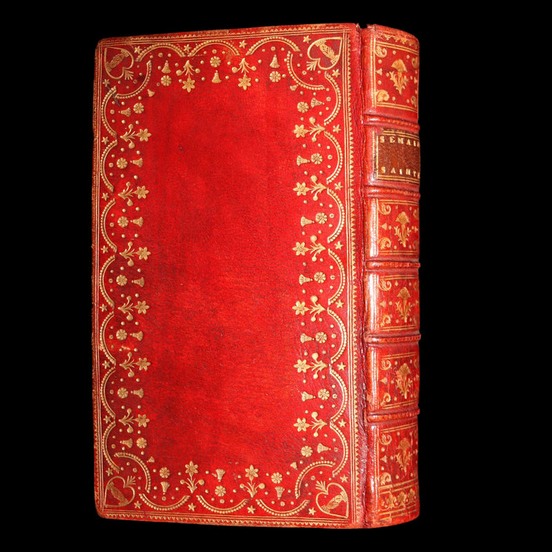 1756 Rare French Latin Book - Office of Holy Week, Office de la Semaine Sainte