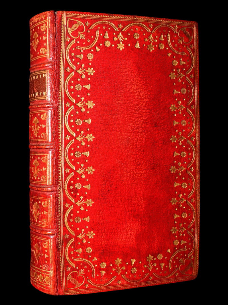 1756 Rare French Latin Book - Office of Holy Week, Office de la Semaine Sainte