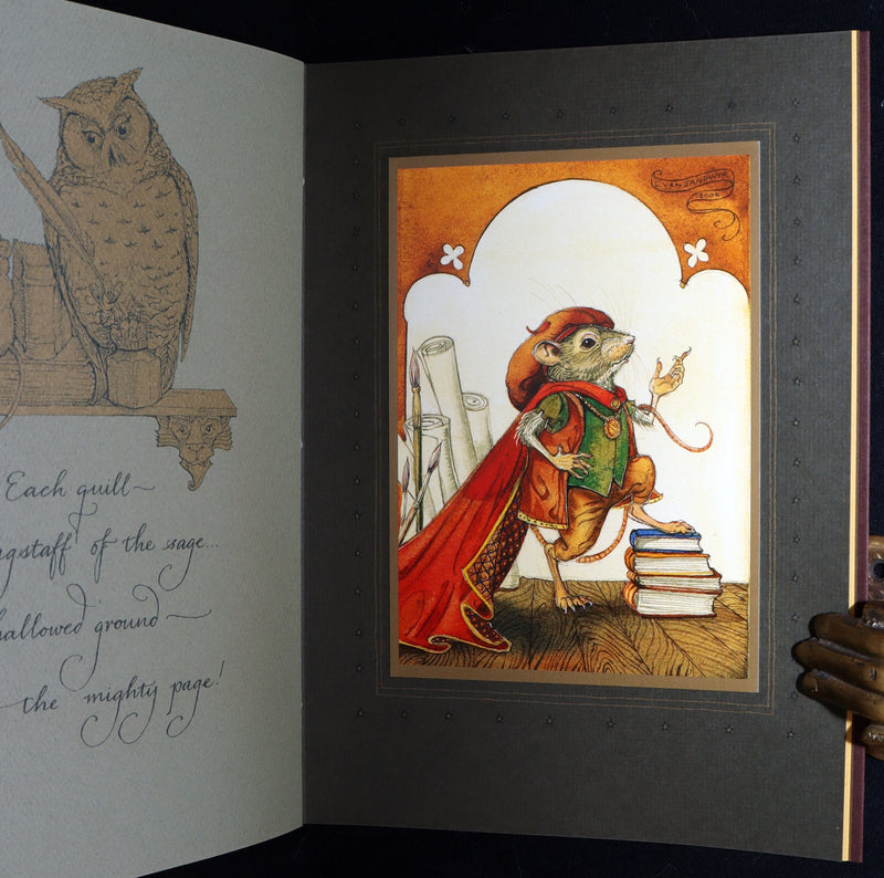 2012 Scarce Signed 1stED - Full Moon Eyes; Ode to Owls by Charles van Sandwyk