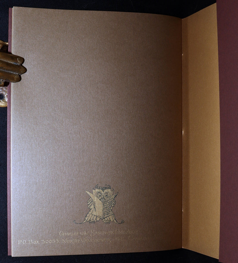 2012 Scarce Signed 1stED - Full Moon Eyes; Ode to Owls by Charles van Sandwyk