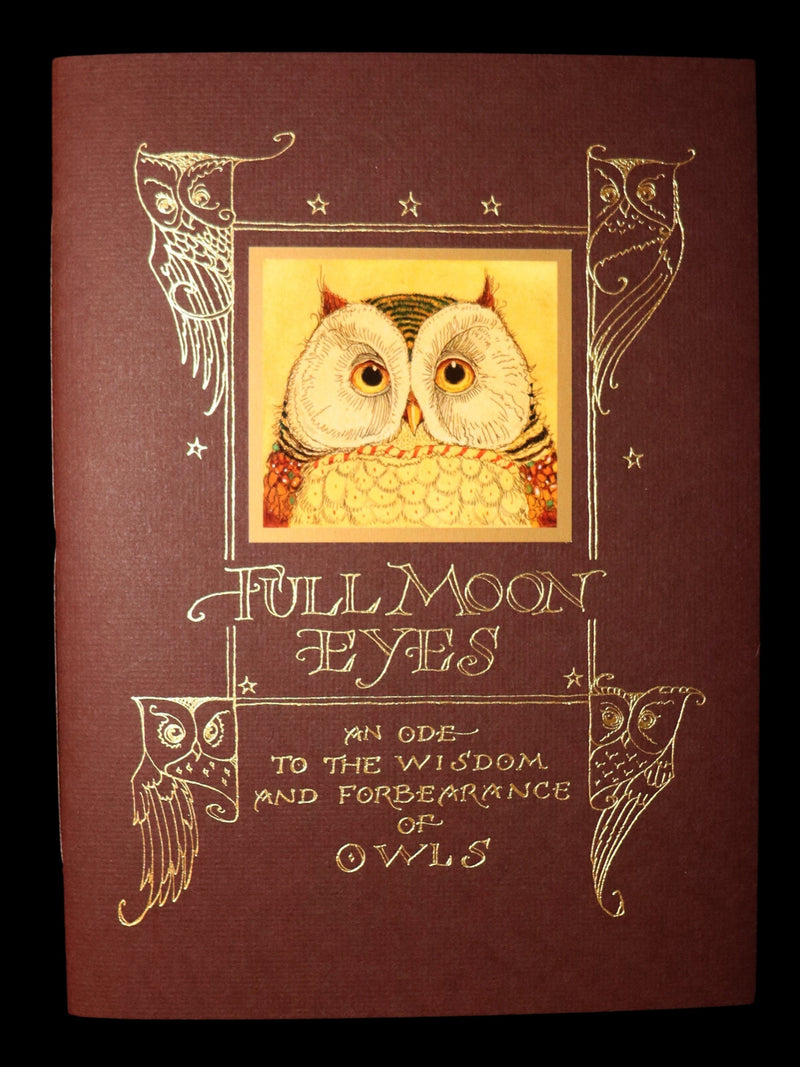 2012 Scarce Signed 1stED - Full Moon Eyes; Ode to Owls by Charles van Sandwyk