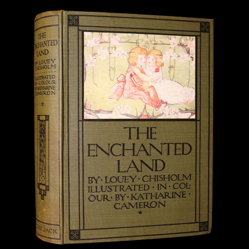 1906 Rare book - The Enchanted Land; Tales Told Again by Katharine Cameron