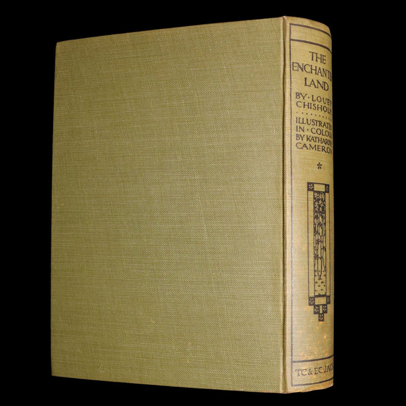 1906 Rare book - The Enchanted Land; Tales Told Again by Katharine Cameron