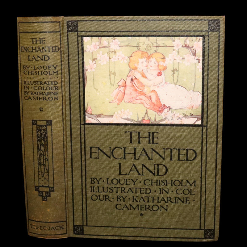 1906 Rare book - The Enchanted Land; Tales Told Again by Katharine Cameron