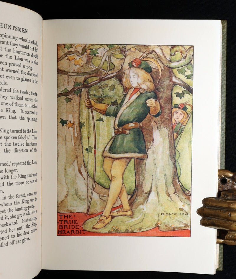 1906 Rare book - The Enchanted Land; Tales Told Again by Katharine Cameron