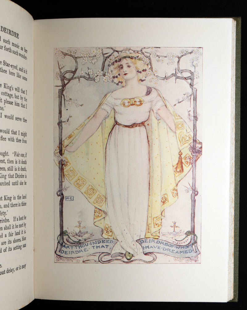 1906 Rare book - The Enchanted Land; Tales Told Again by Katharine Cameron