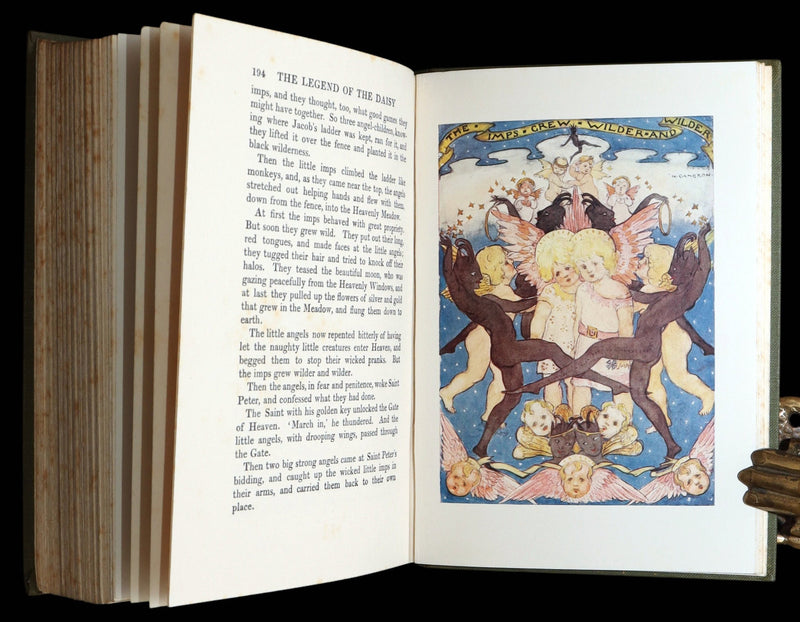 1906 Rare book - The Enchanted Land; Tales Told Again by Katharine Cameron