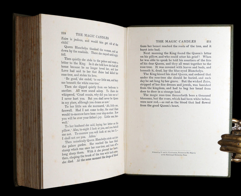 1906 Rare book - The Enchanted Land; Tales Told Again by Katharine Cameron