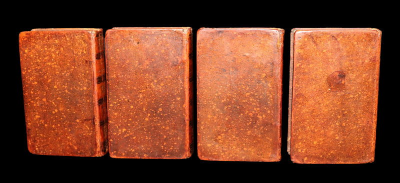 1809 Rare Book Set - Life and Exploits of Don Quixote de la Mancha, Illustrated