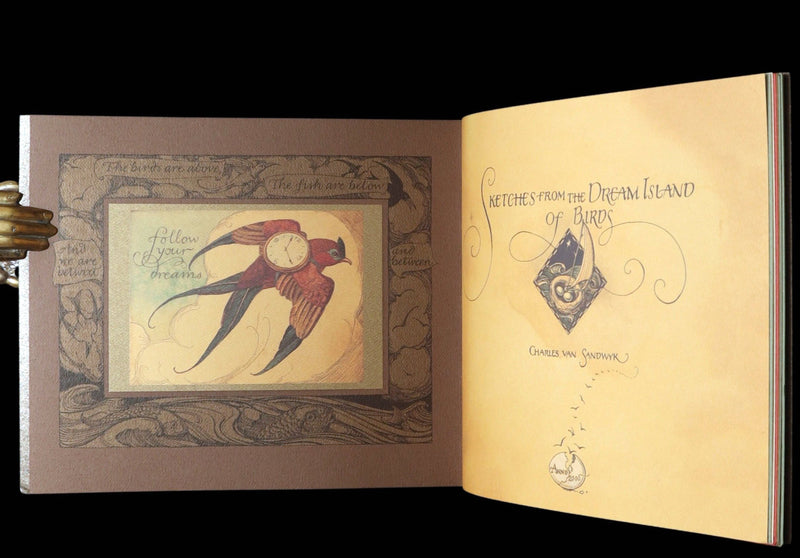 2005 First Edition- Sketches from the Dream Island of Birds, Charles van Sandwyk