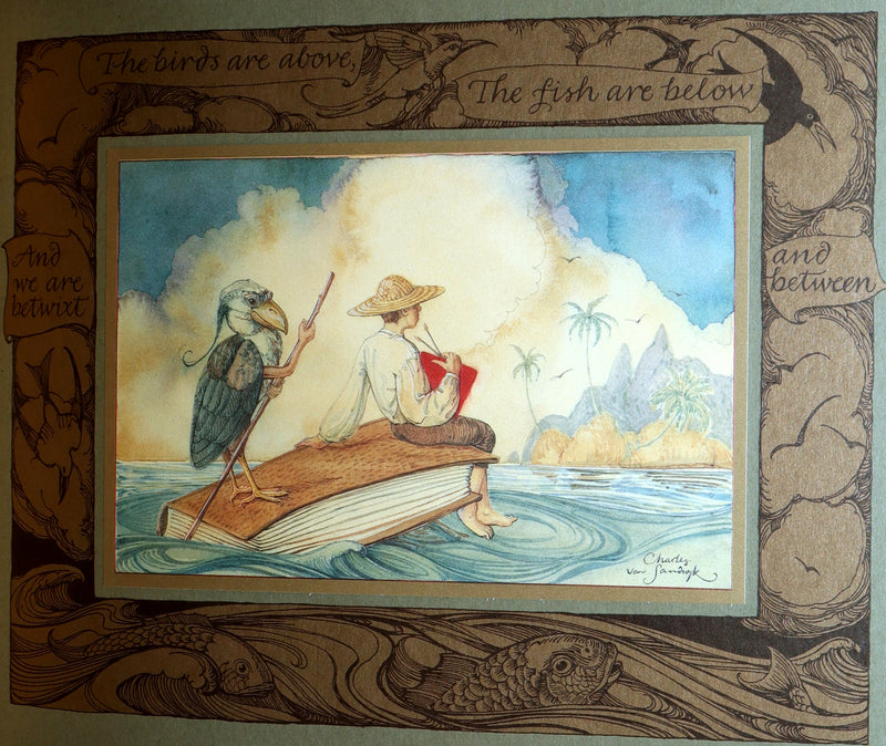 2005 First Edition- Sketches from the Dream Island of Birds, Charles van Sandwyk