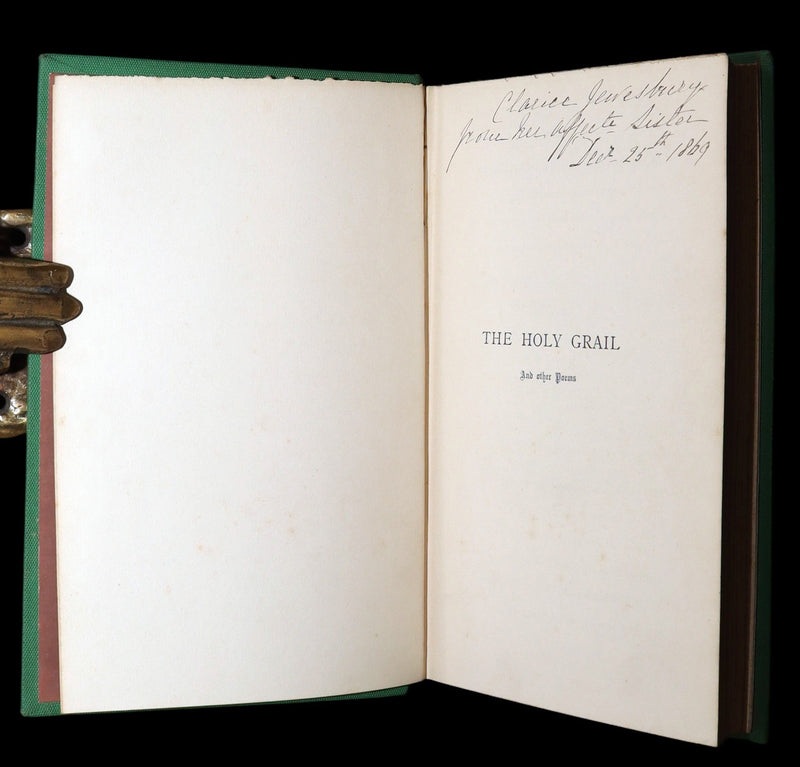 1870 First Edition - Legend of King Arthur, The Holy Grail by Alfred Tennyson